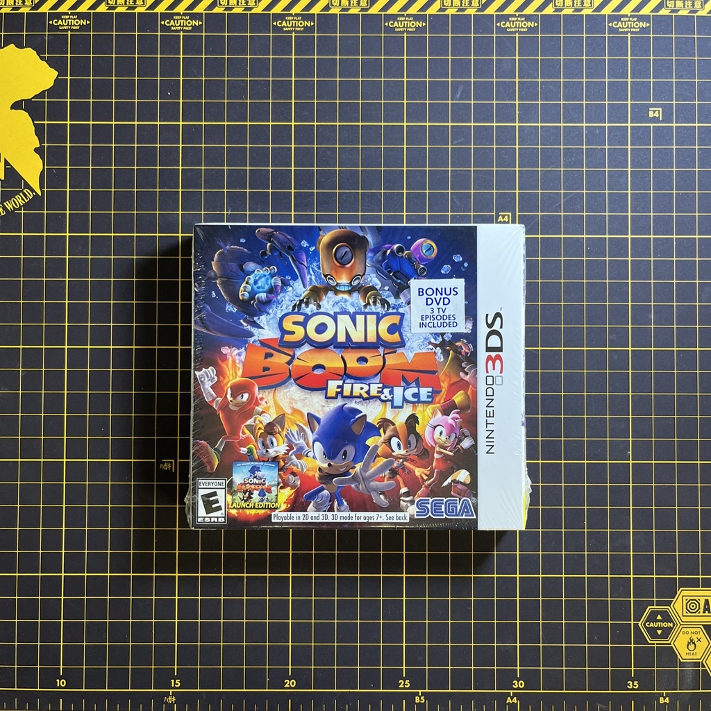 Sonic Boom Fire and Ice Launch Edition 3DS