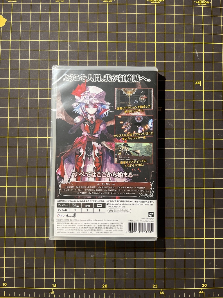 Koumajou Remilia Scarlet Symphony Nintendo Switch 