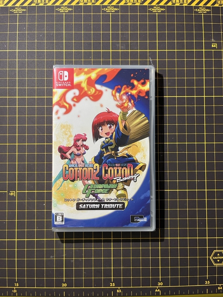 Cotton Guardian Force Saturn Tribute Nintendo Switch