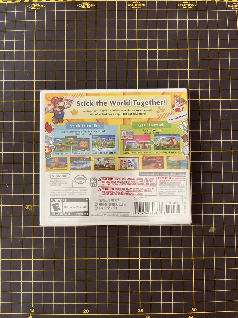 Paper Mario: Sticker Star Nintendo 3DS 