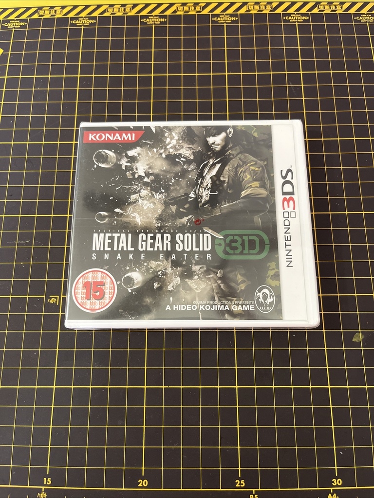 Metal Gear Solid Snake Eater 3D Nintendo 3DS 