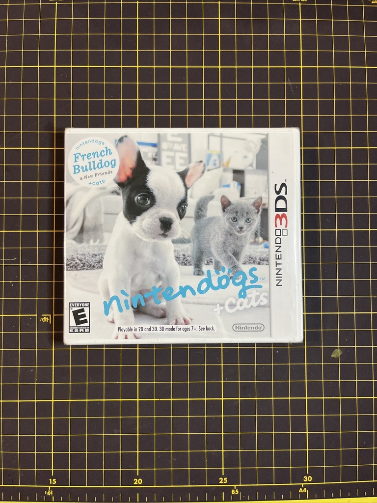 Nintendogs + Cats: French Bulldog and New Friends Game 3DS