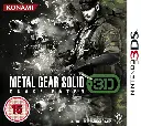 Metal Gear Solid Snake Eater 3D Nintendo 3DS 