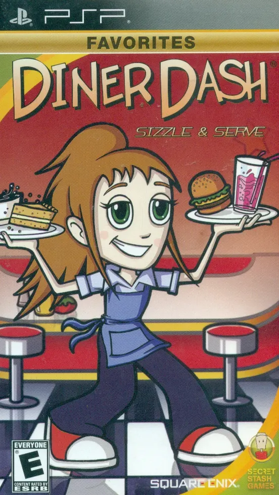 Diner Dash: Sizzle Serve PSP