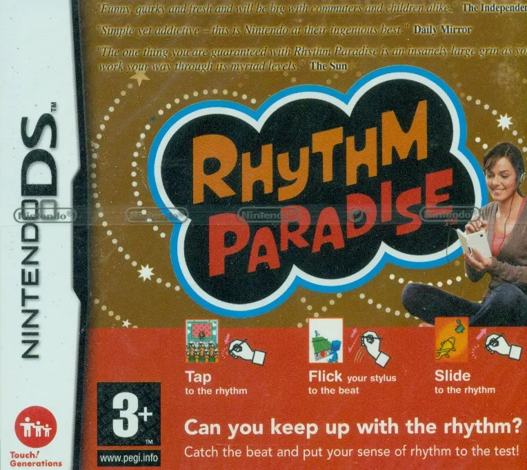 Rhythm Paradise DS W/Sleeve