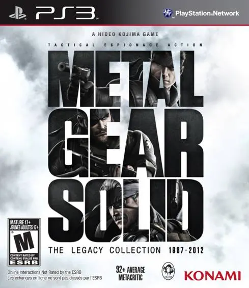 Metal Gear Solid: The Legacy Collection PS3