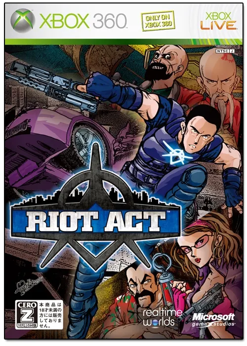 Riot ACT Crackdown Xbox 360