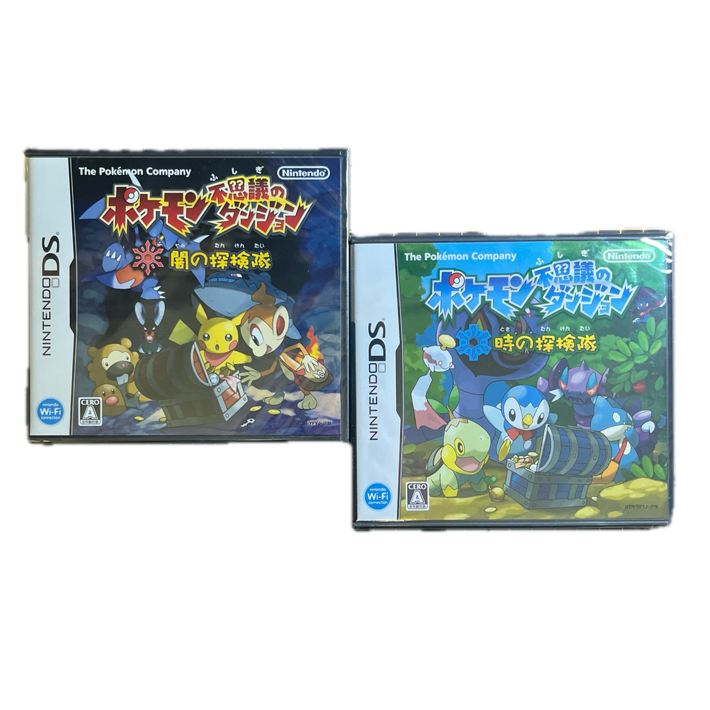 Pokemon Mystery Dungeon Blue Rescue Explorer Darkness Nintendo DS 