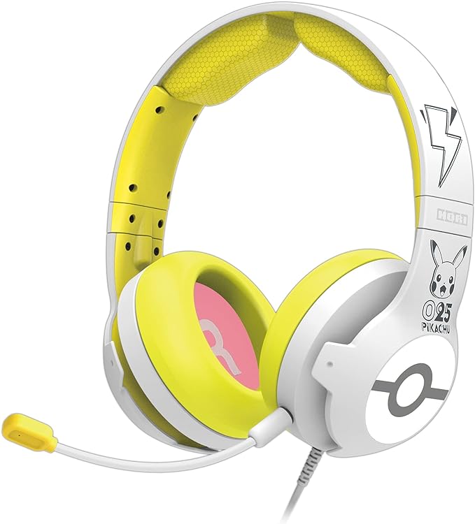 HORI Pokemon Headset White