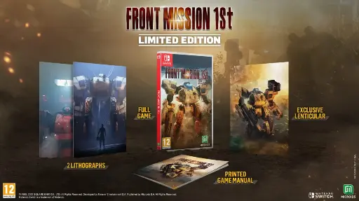 Front Mission 1st Remake Limited Edition Nintendo Switch 