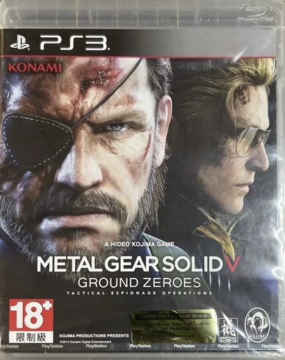 Metal Gear Solid 5 V Ground Zeroes 
