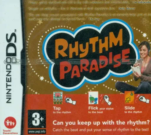 Rhythm Paradise DS W/Sleeve