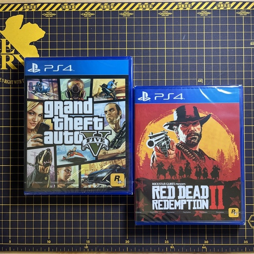 Grand Theft Auto V 5 Red Dead Redemption 2 PS4