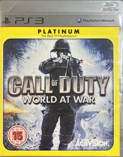 Call Of Duty World At War PS3